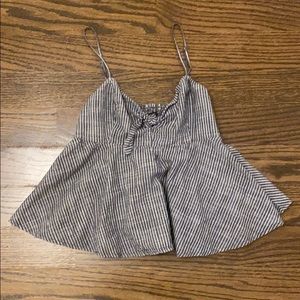 Abercrombie & Fitch bow tie top